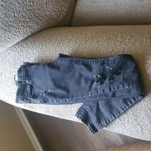 Levi's Super Skinny Black Jeans